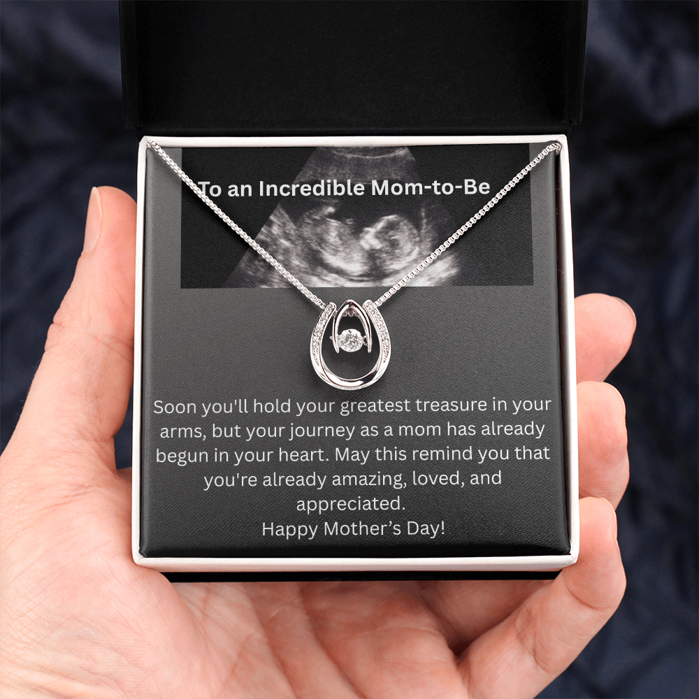 Lucky In Love Necklace - Soon To Be Mom