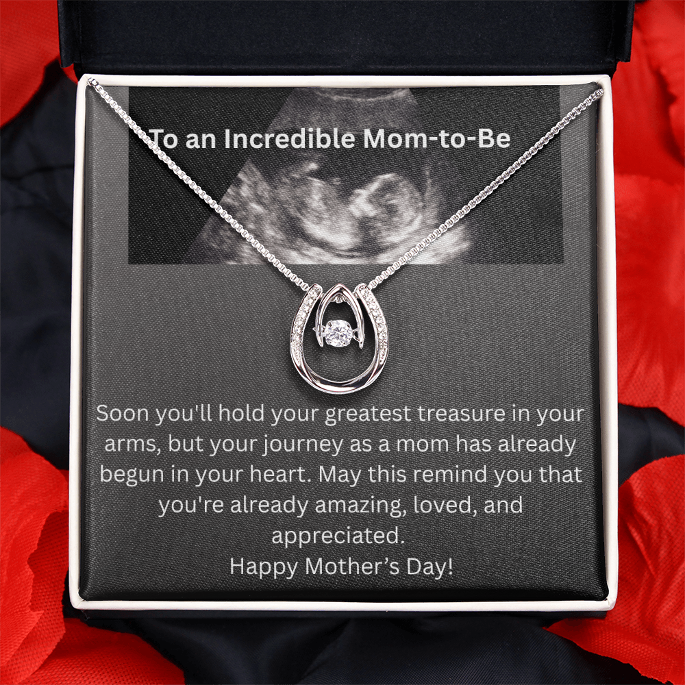 Lucky In Love Necklace - Soon To Be Mom