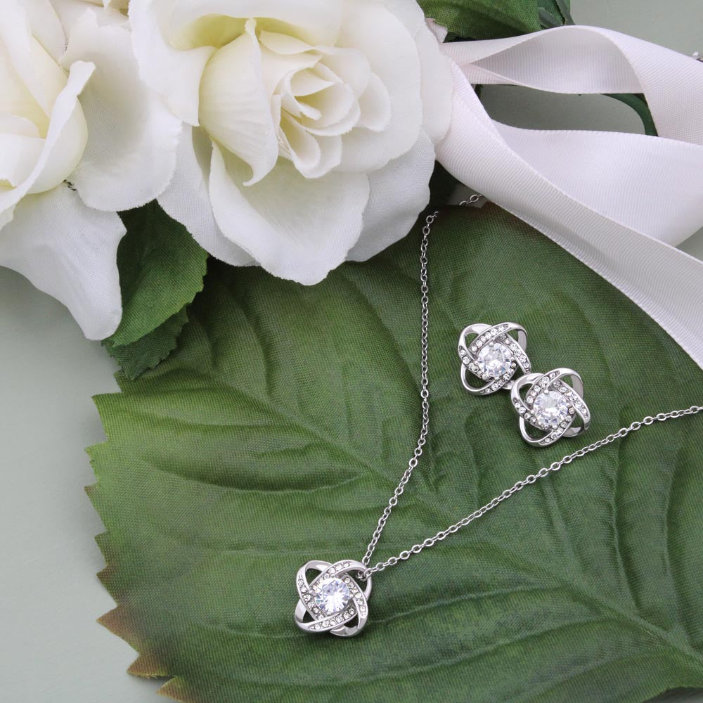 To Mommy - Love Know Earring & Necklace Set