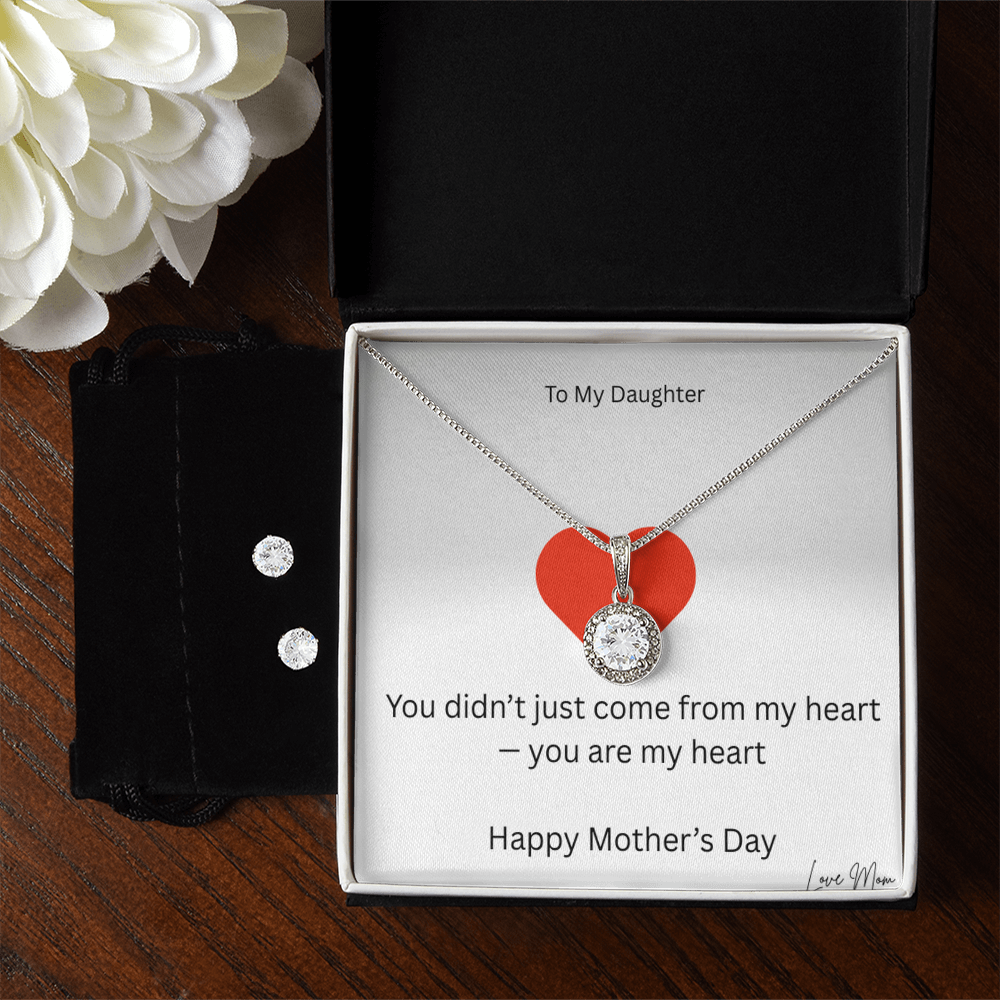 Eternal Hope Necklace & Earrings - For My Daughter