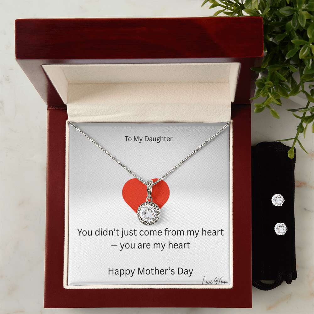 Eternal Hope Necklace & Earrings - For My Daughter