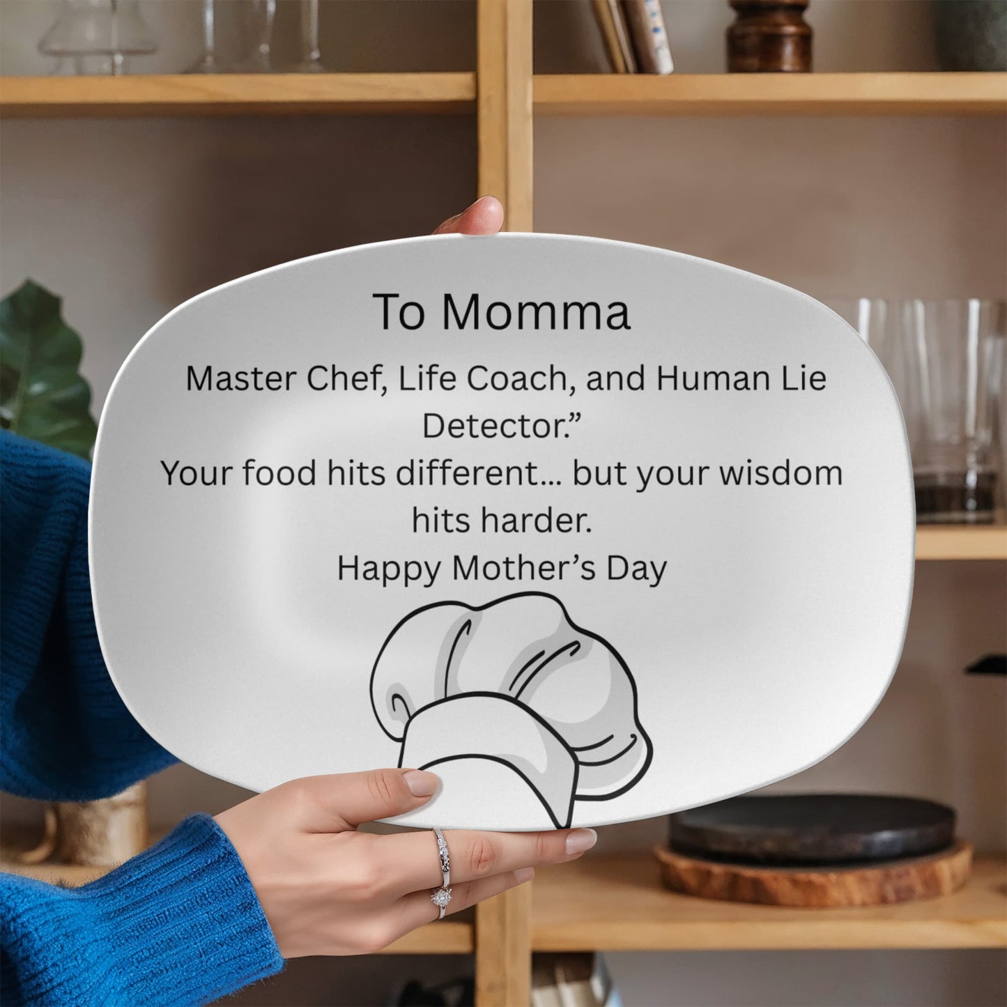 To Momma - 10"X14" Platter