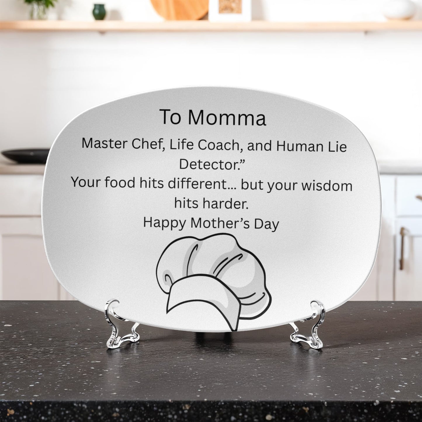 To Momma - 10"X14" Platter