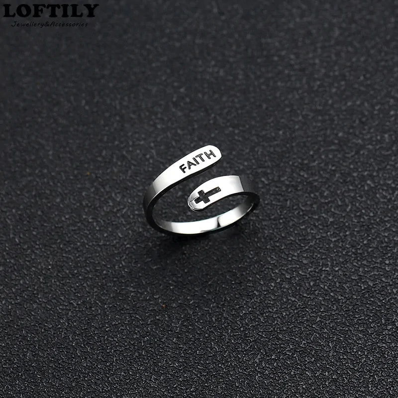 Adjustable Faith Rings