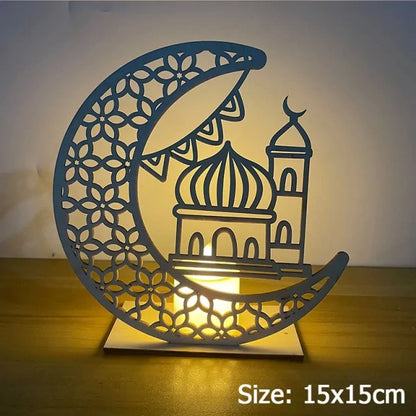 Wooden Pendant Ramadan Decoration