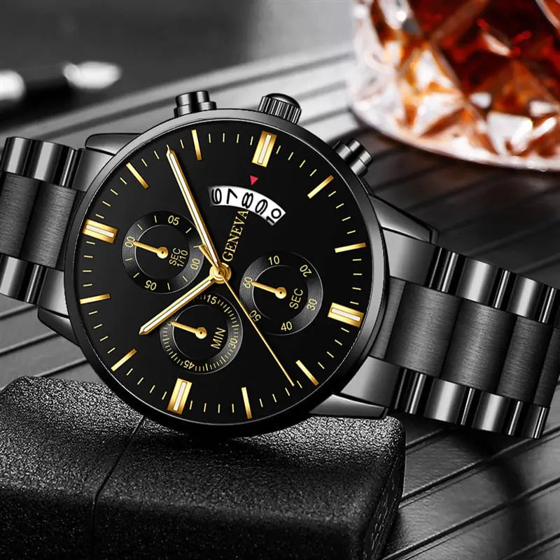 Fashion Men Stainless Steel Watch