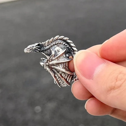 Gothic Dragon Rings