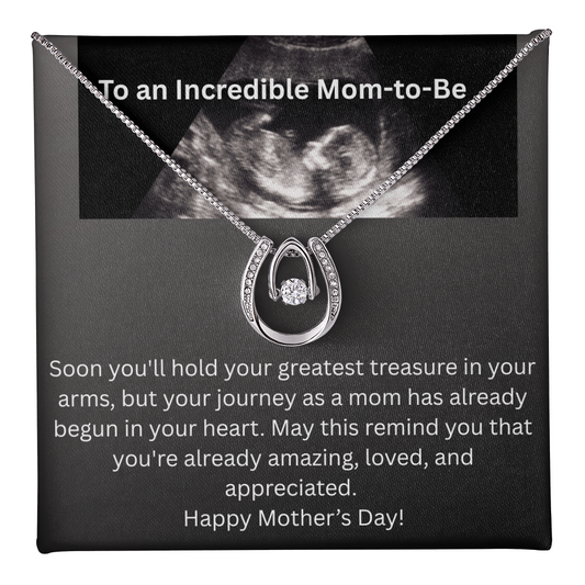 Lucky In Love Necklace - Soon To Be Mom