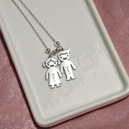 To Grandma - The epitome of the family - Charm Necklace