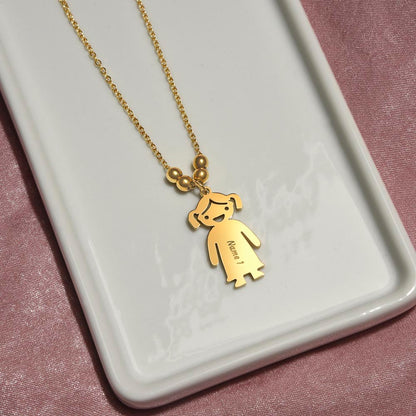 To Grandma - The epitome of the family - Charm Necklace