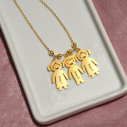 To Grandma - The epitome of the family - Charm Necklace