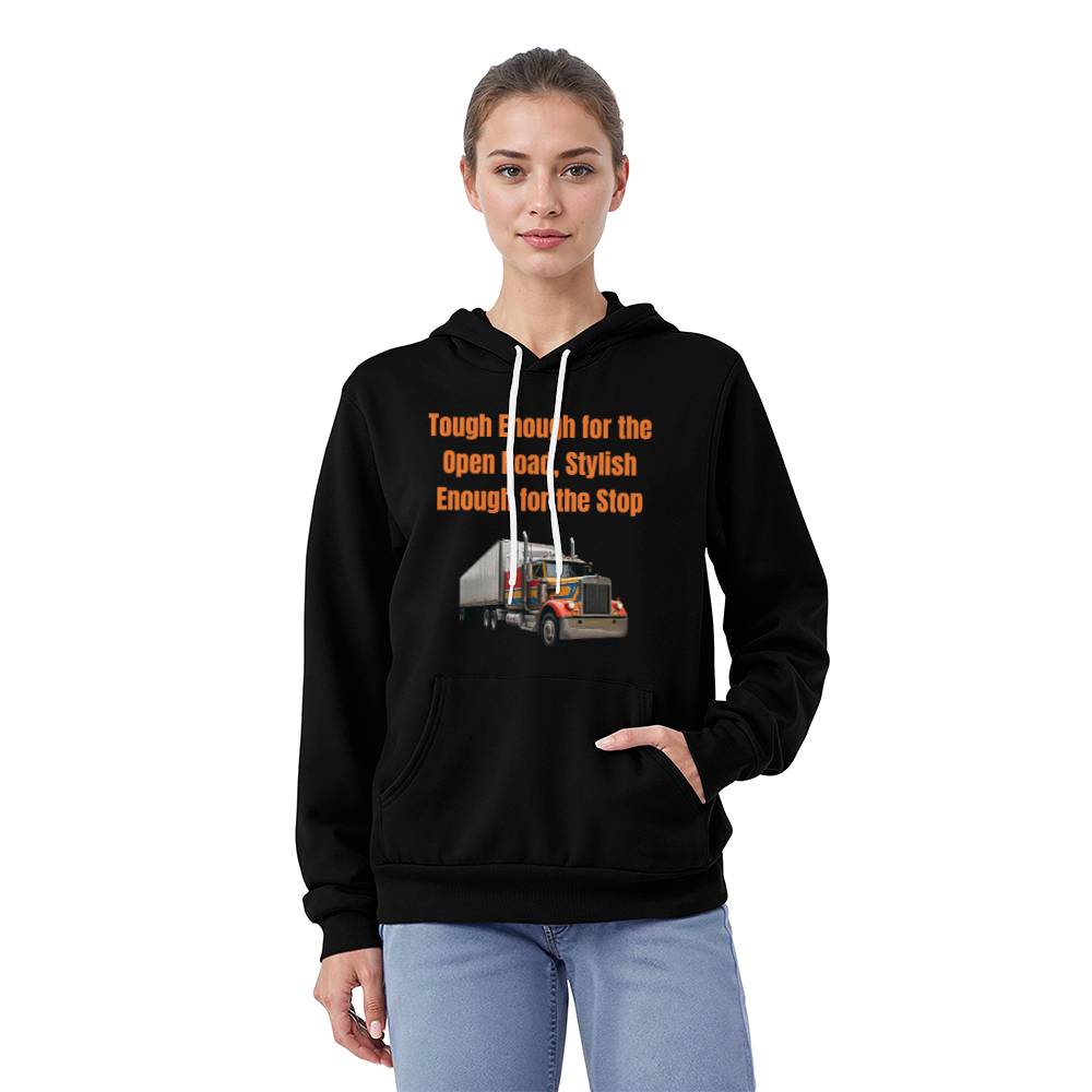 Stylish For The Stop - Pullover Fleece Hoodie