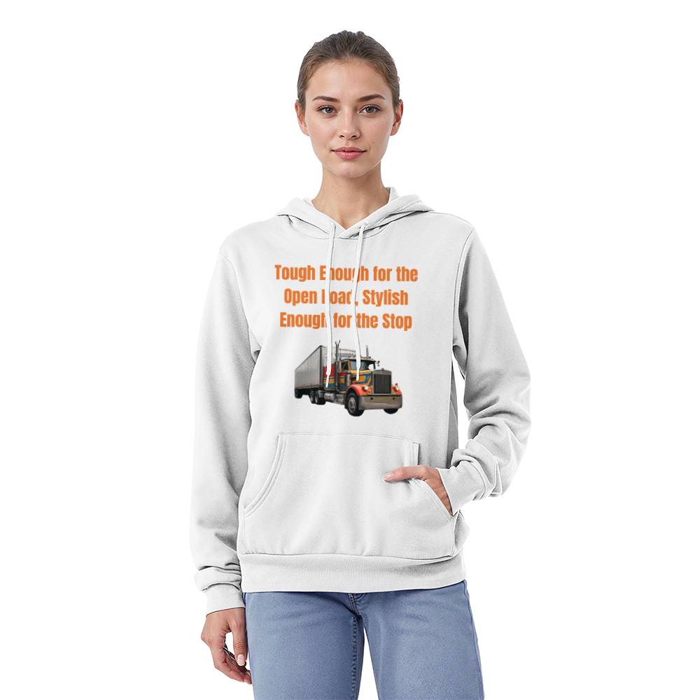 Stylish For The Stop - Pullover Fleece Hoodie