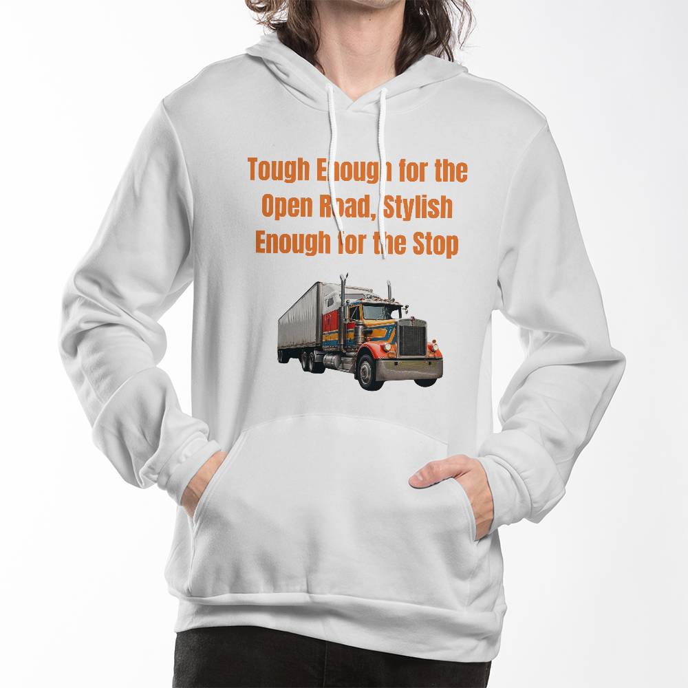 Stylish For The Stop - Pullover Fleece Hoodie