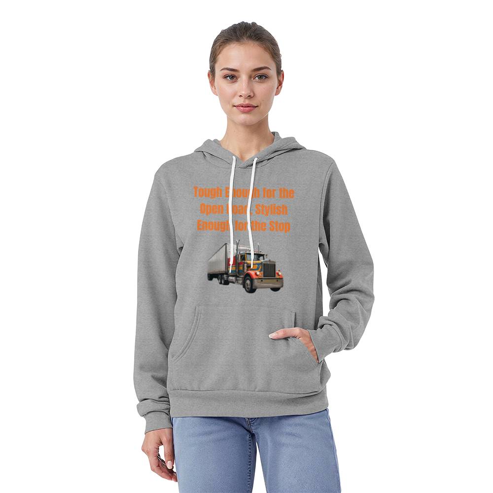 Stylish For The Stop - Pullover Fleece Hoodie