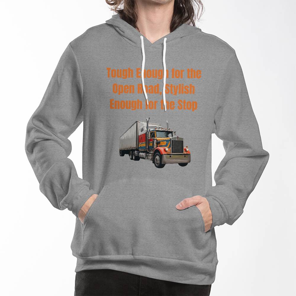 Stylish For The Stop - Pullover Fleece Hoodie