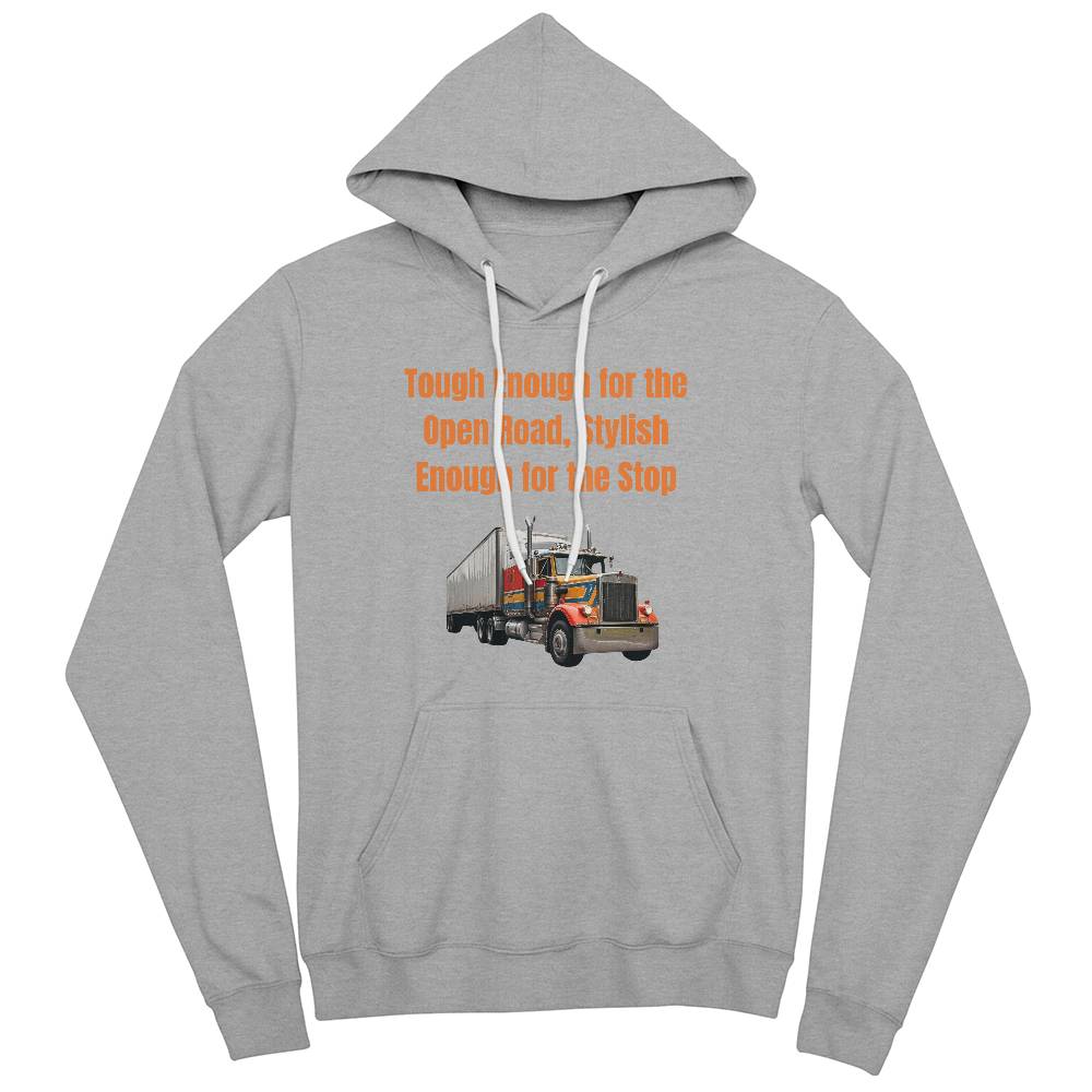 Stylish For The Stop - Pullover Fleece Hoodie