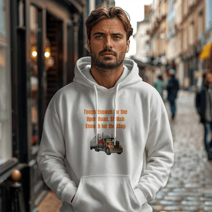 Stylish enough for the stops - Pullover Fleece Hoodie