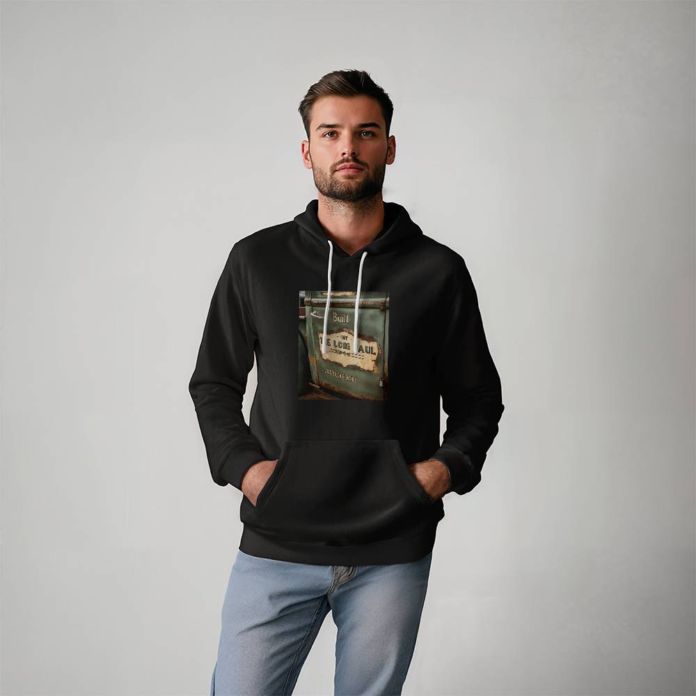 Built for the longhaul - Unisex Hooded Sweatshirt