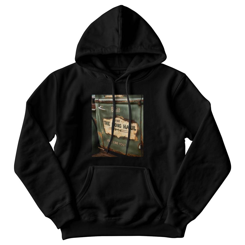 Built for the longhaul - Unisex Hooded Sweatshirt