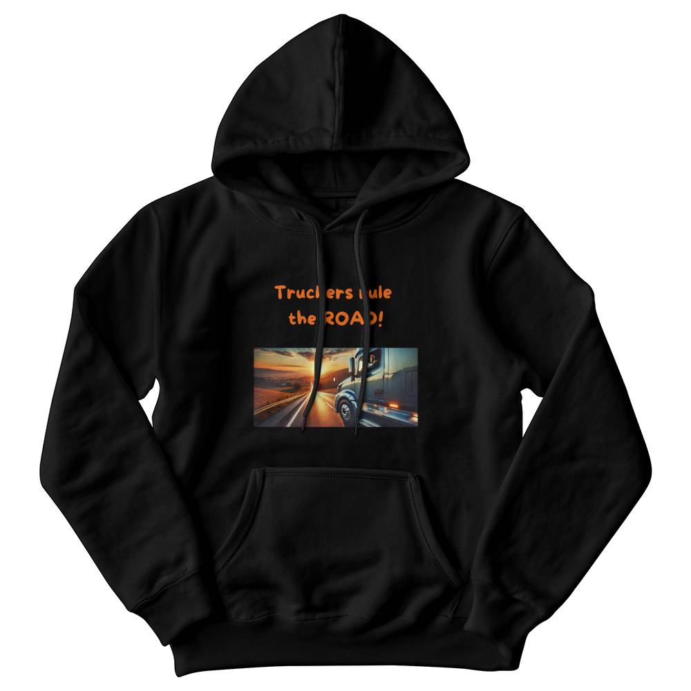 Truckers Rule the Road - Unisex Hoodie Sweatshirt