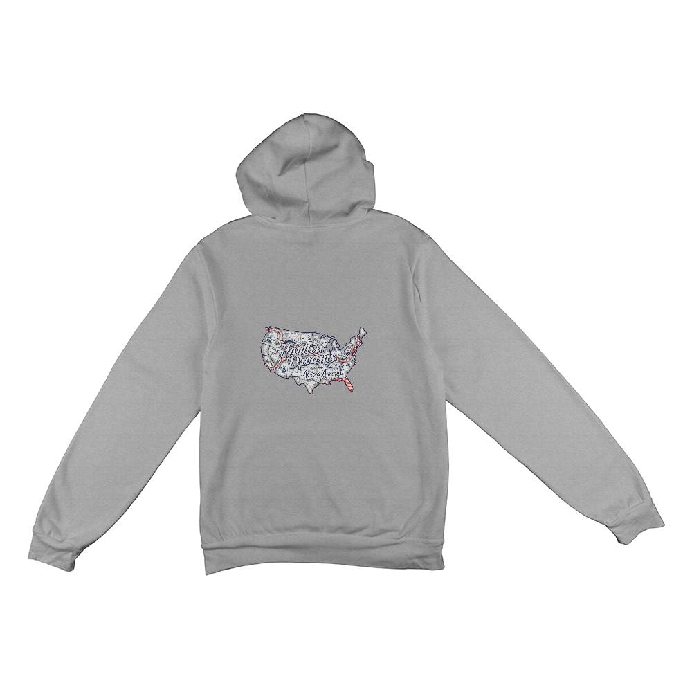 Haulin Dreams Across America - Pullover Fleece Hoodie