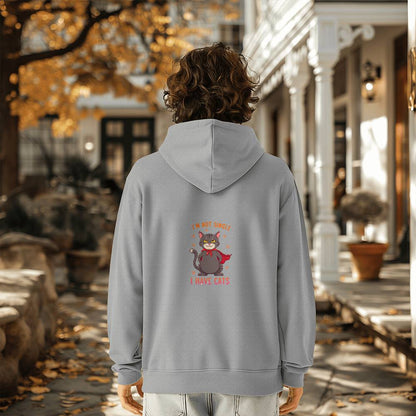 I'm not single I have cats - Pullover Fleece Hoodie