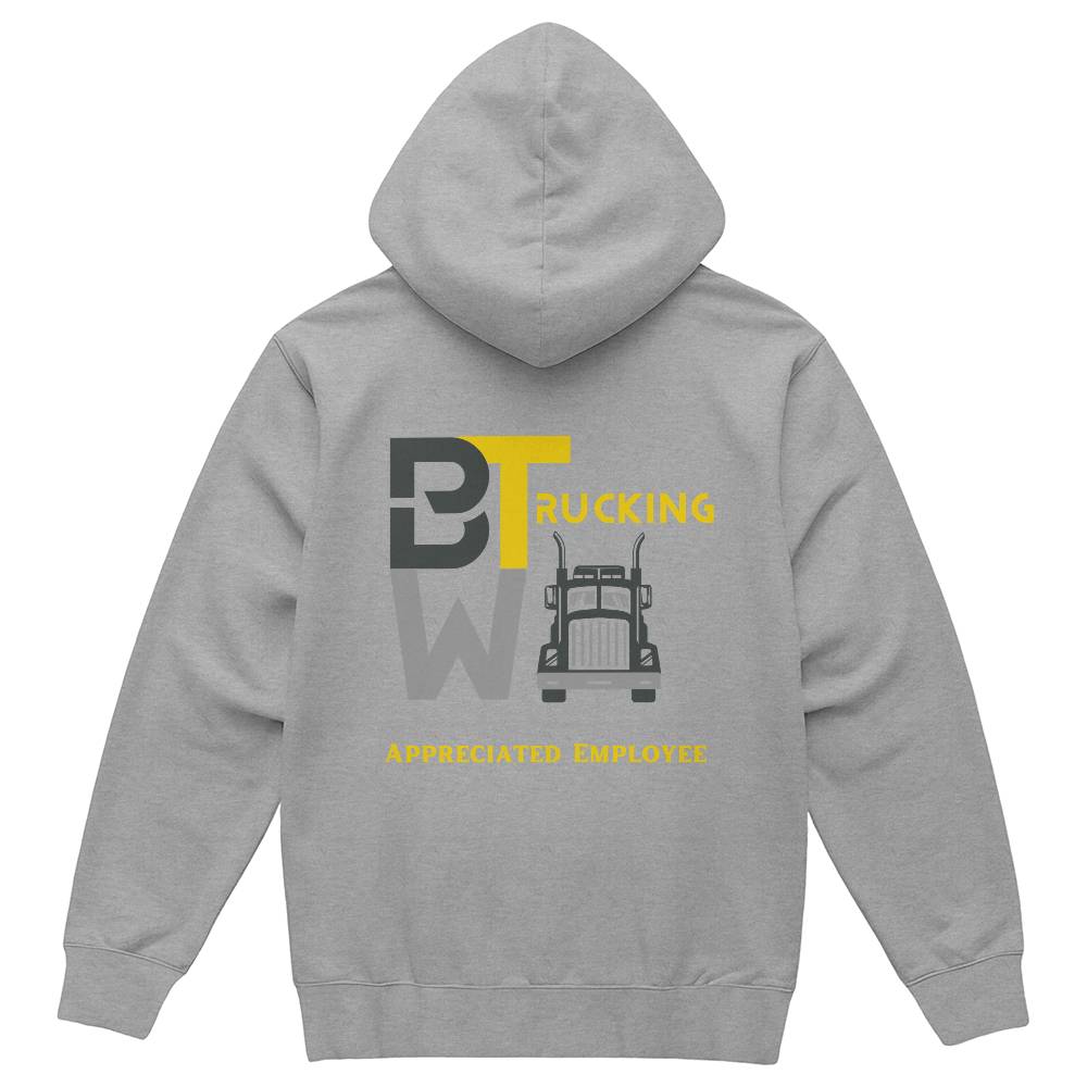 BTW Trucking - Back Facing Fleece Hoodie