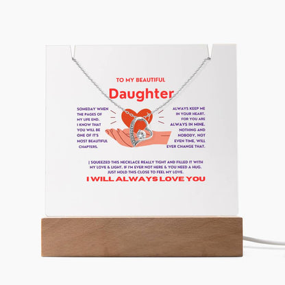 To my daughter - Keepsake Acrylic Bundle