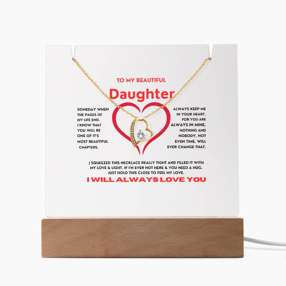 To my daughter - Keepsake Acrylic Bundle