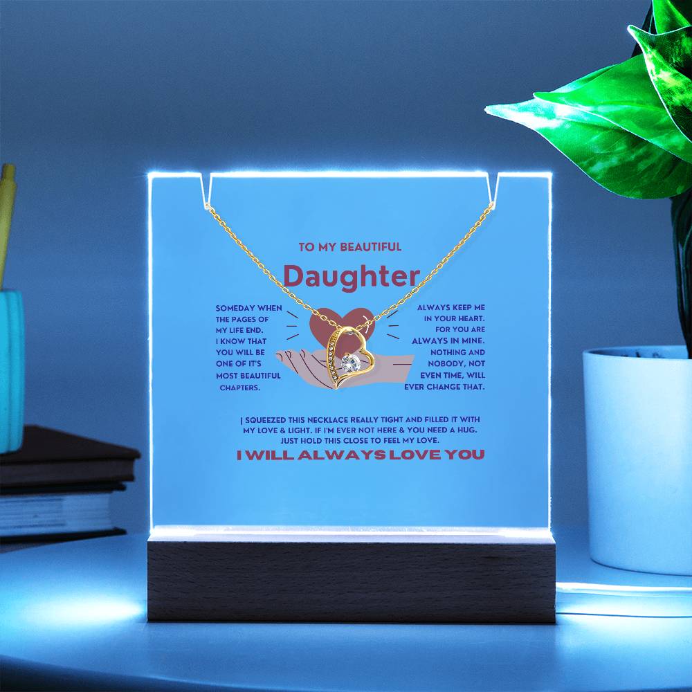 To my daughter - Keepsake Acrylic Bundle