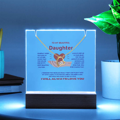 To my daughter - Keepsake Acrylic Bundle