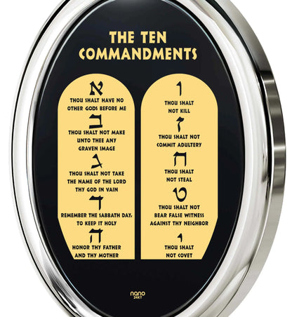 Commandments Necklace