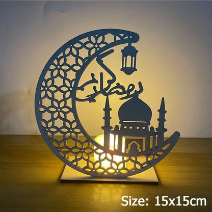 Wooden Pendant Ramadan Decoration